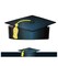 Carson Dellosa Graduation Cap 30-Pack, Paper Crowns With Tassles for Kindergarten, Preschool, and Elementary School Graduating Ceremonies, End of Year Classroom Supplies